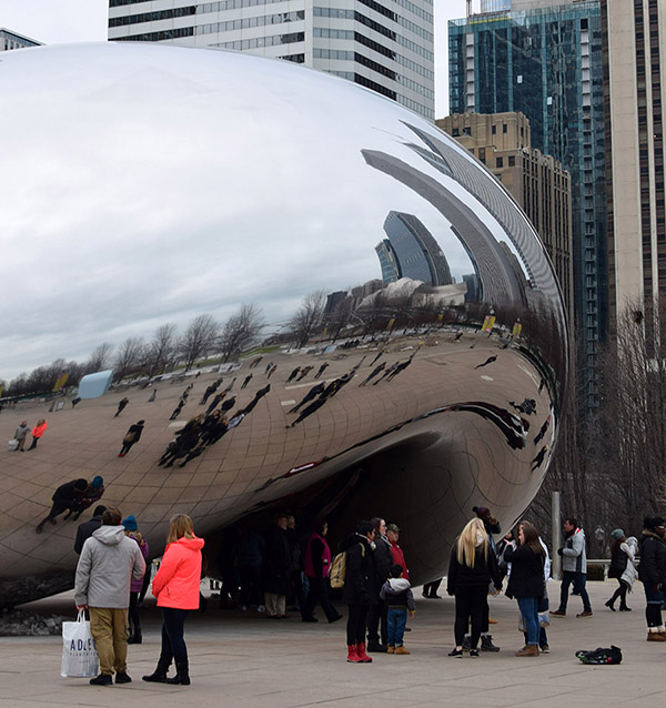 Chicago Millennium Park, Cloud Gate ("The Bean")